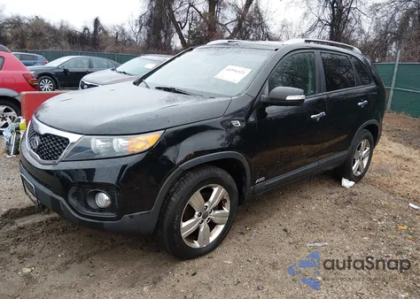 2013 Kia Sorento Ex V6 из США, поврежденный, VIN 5XYKUDA21DG413579